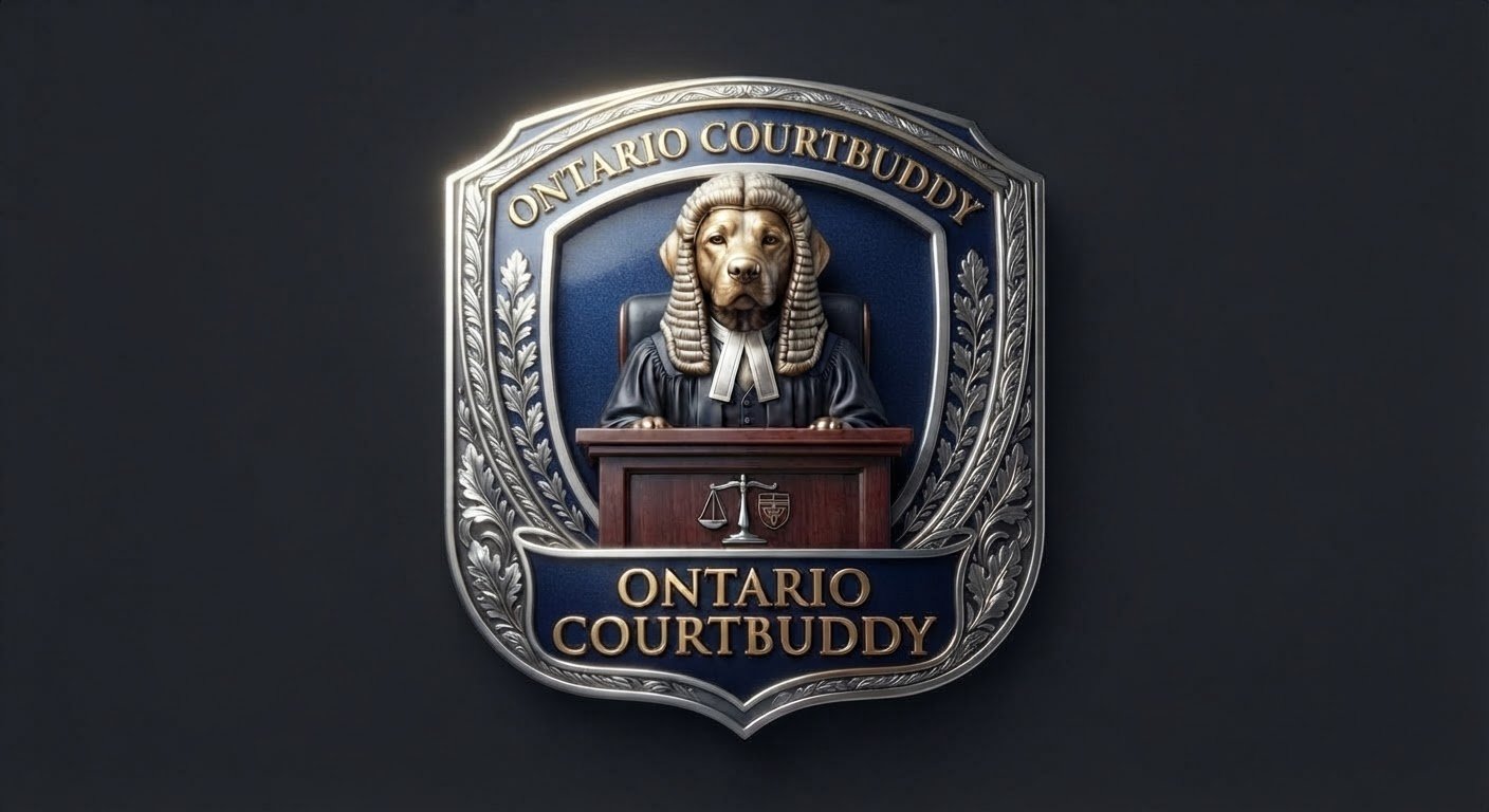 Ontario CourtBuddy — official logo