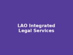 LAO Integrated Legal Services Office (ILSO) Ottawa LAO Integrated Legal Services Office (ILSO) Ottawa