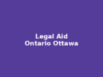 Legal Aid Ontario – Ottawa District Office Legal Aid Ontario – Ottawa District Office