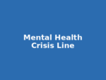 Mental Health Crisis Line (Champlain)